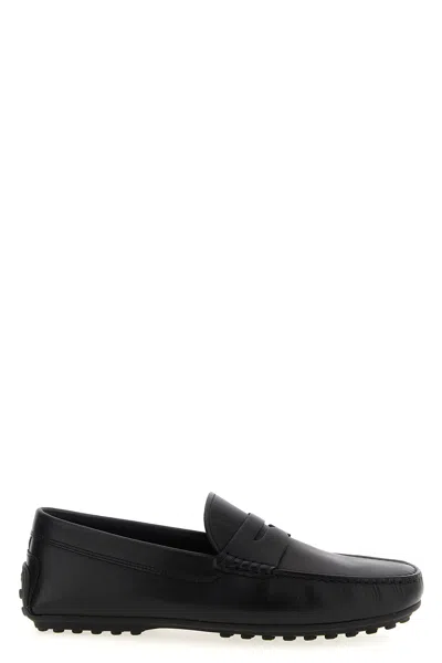 Tod's 'city Gommino' Loafers In Black