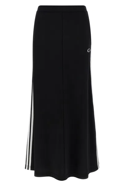 Balenciaga Cotton Blend Mini Skirt With Side Zip Pockets In Black