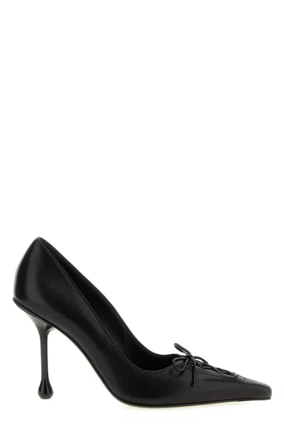 Jimmy Choo Scarlett 95 Leather Pumps In Black