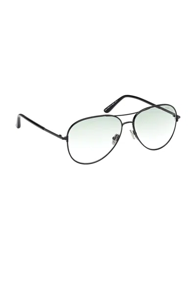Tom Ford Clark Sunglasses In Green