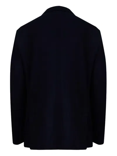 Eleventy Single-breasted Blazer In Blue