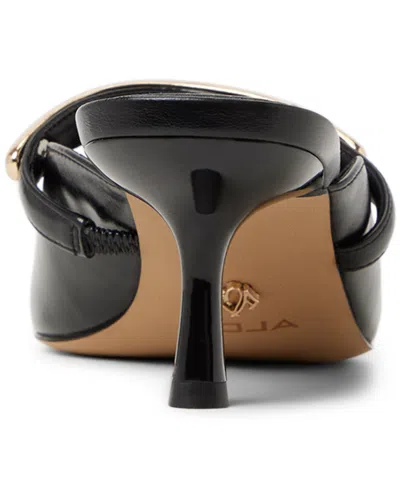 Aldo Kalidda Pointed Toe Heeled Mule Sandal In Black