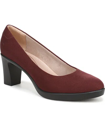 Lifestride Women's Elevate Block Heel Dress Pumps In Brown