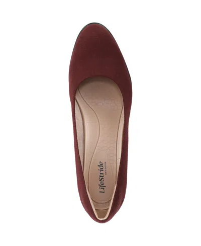 Lifestride Women's Elevate Block Heel Dress Pumps In Brown