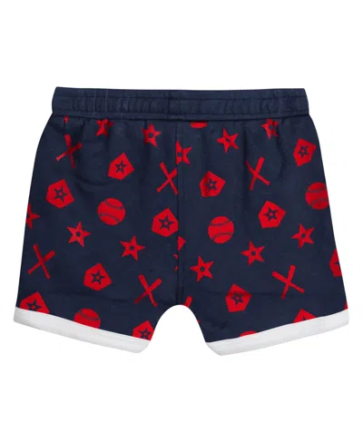 Outerstuff Baby Boys And Girls 2-piece Navy Detroit Tigers On Deck Diaper Cover Set In Black