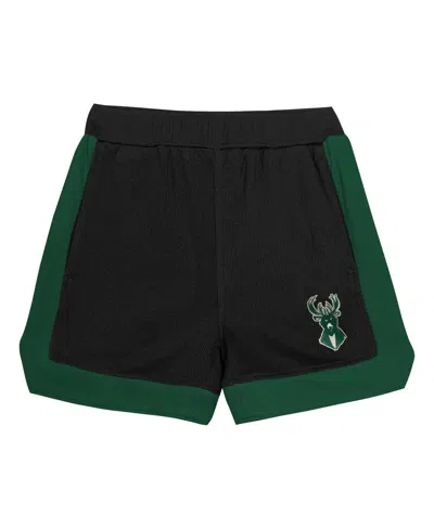 Outerstuff Preschool Milwaukee Bucks Mesh Tank Top And Shorts Set In Green
