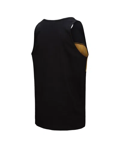 Mitchell & Ness Men's Black New Orleans Saints Retro Color Block Tank Top In Black