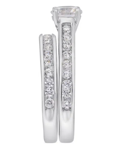 Macy's Diamond Bridal Set (1 1/2 Ct. T.w.) In 14k White Or Yellow Gold In Metallic