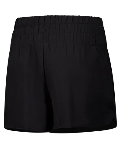 Champion Women's Black Ohio State Buckeyes Tailgate Her Woven Shorts In Black
