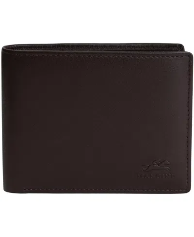 Mancini Men's Sonoma Rfid Secure Billfold Wallet In Brown