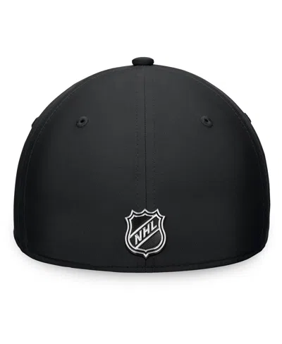 Fanatics Men's Black San Jose Sharks Authentic Pro Training Camp Flex Hat In Black