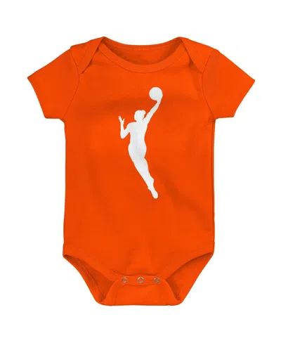 Outerstuff Baby Boys And Girls 3-piece Las Vegas Aces Slide Home Creeper Set In Multi