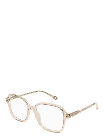 Chloé Full Frame Plain Mirror In Brown