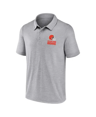 Fanatics Men's Gray Los Angeles Chargers Making Waves Polo Shirt In Gray