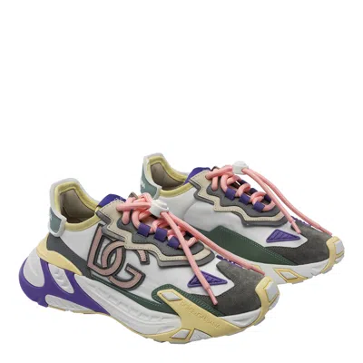 Dolce & Gabbana Day Faster Sneakers In White