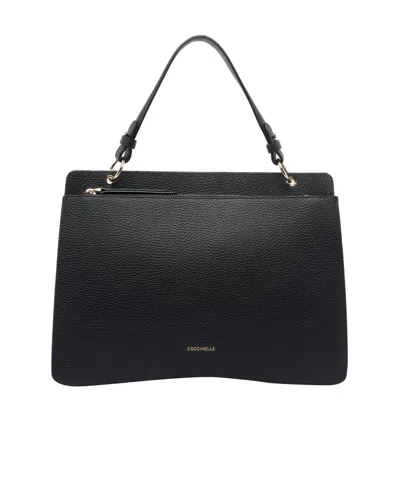 Coccinelle C-me Tote Bag In Black