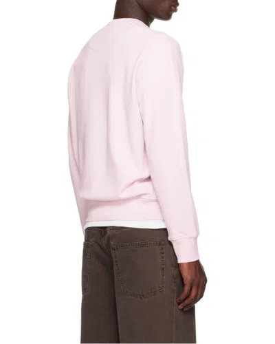 Stone Island Carhartt Wip Black Cotton Standard Crew Neck T-shirt In Pink