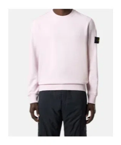 Stone Island Carhartt Wip Black Cotton Standard Crew Neck T-shirt In Pink