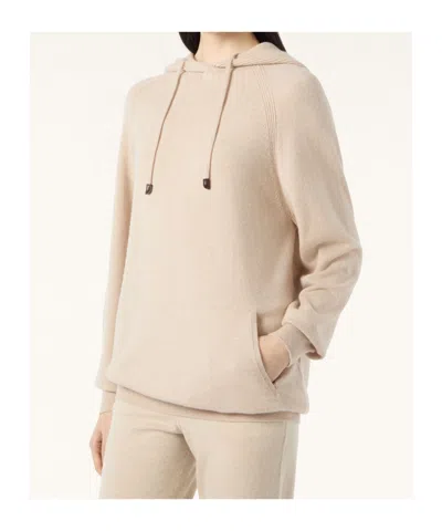 Loro Piana Cashmere Hoodie In Neutral