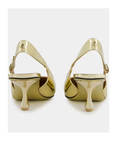 Jimmy Choo Pointed High Heel Sandals In Brown