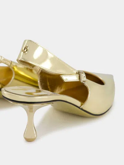 Jimmy Choo Pointed High Heel Sandals In Brown