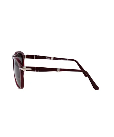Persol Prugna Perlaceo Acetate Sunglasses In Burgundy