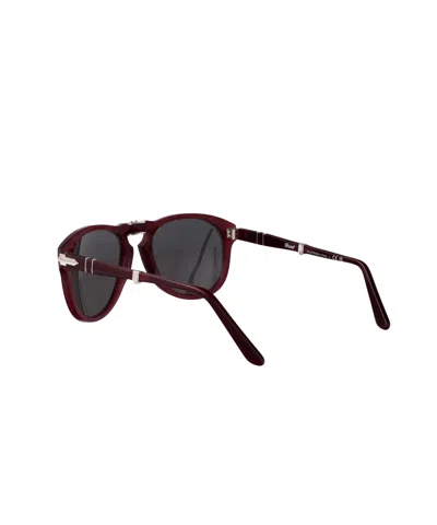 Persol Prugna Perlaceo Acetate Sunglasses In Burgundy