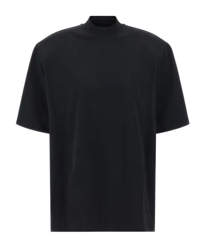 Attico Light Jersey Tank Top In Black