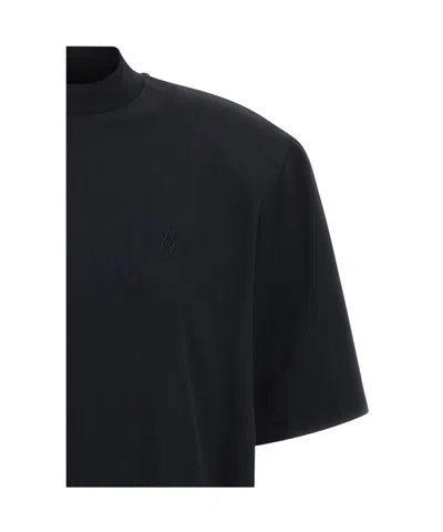 Attico Light Jersey Tank Top In Black