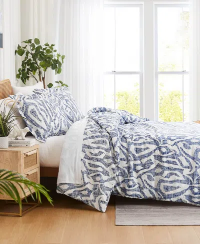 Southshore Fine Linens Khari Comforter Set In Blue