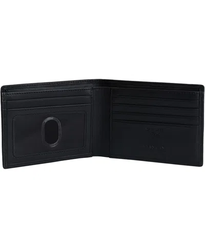 Mancini Men's Sonoma Rfid Secure Left Wing Wallet In Black