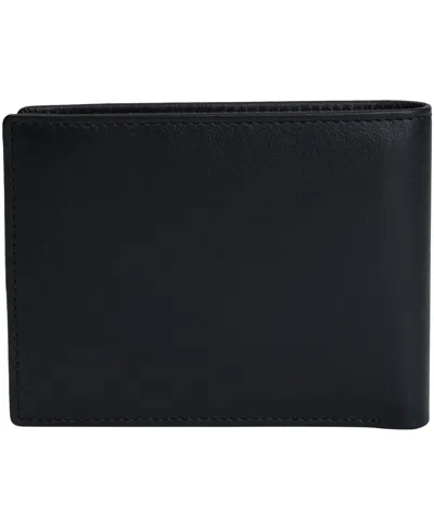 Mancini Men's Sonoma Rfid Secure Left Wing Wallet In Black