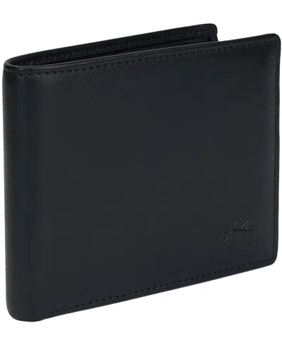 Mancini Men's Sonoma Rfid Secure Left Wing Wallet In Black
