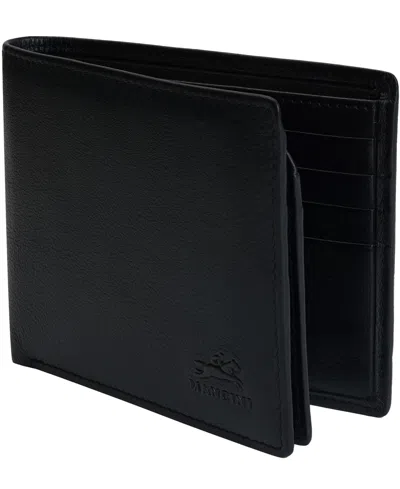 Mancini Men's Sonoma Rfid Secure Left Wing Wallet In Black