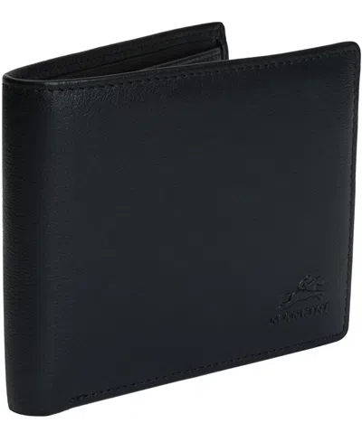 Mancini Men's Sonoma Rfid Secure Left Wing Wallet In Black