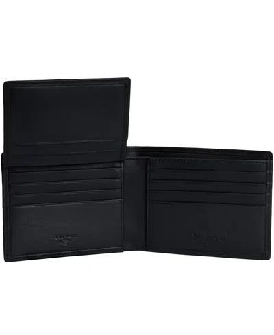 Mancini Men's Sonoma Rfid Secure Left Wing Wallet In Black