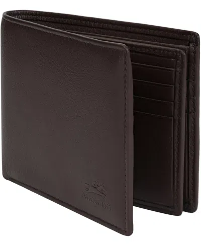 Mancini Men's Sonoma Rfid Secure Billfold Wallet In Blue