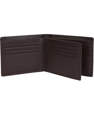 Mancini Men's Sonoma Rfid Secure Billfold Wallet In Blue