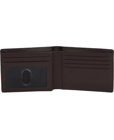 Mancini Men's Sonoma Rfid Secure Billfold Wallet In Blue