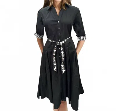 Dizzy Lizzie Mrs Maisel Dress In Black In Black