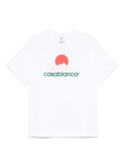 Casablanca Men's Montagne T-shirt In White