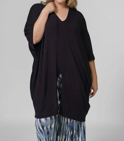 Bitte Kai Rand Bloom Knit Tunic - Plus In Black In Black