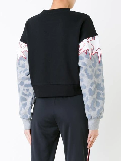 Shop Etre Cecile Contrast Sleeve Sweatshirt