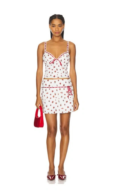 More To Come Caylee Mini Skirt Set In Multi