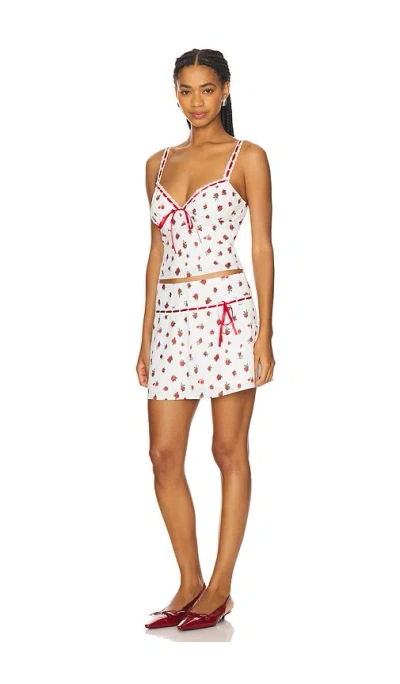 More To Come Caylee Mini Skirt Set In Multi