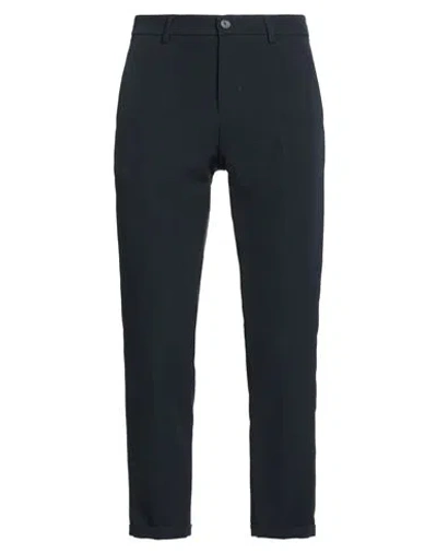 Patrizia Pepe Man Pants Midnight Blue Size 38 Polyester, Elastane In Blue