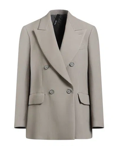 Hevo Hevò Man Coat Grey Size 40 Polyester, Viscose, Elastane In Brown