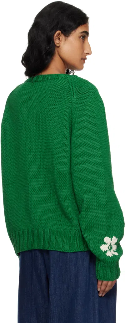 Ymc You Must Create Ssense Exclusive Green Atomic Cardigan In Green