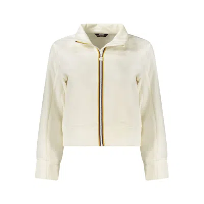 K-way White Polyester Sweater In Neutral