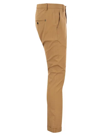 Dondup Men's Gaubert - Slim-fit Trousers In Brown